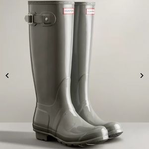 Women’s Original Tall Gloss Rain Boots- Hunter